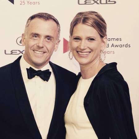 Chrysti Eigenberg with her loving husband David Eigenberg. 